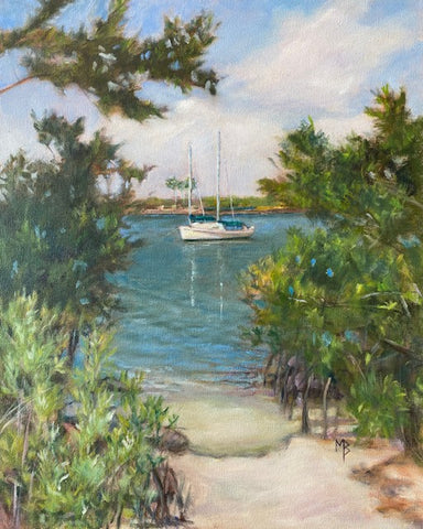 Window on the Indian River by May Brandt