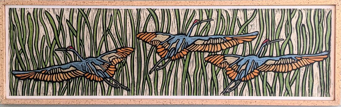 Heron in Flight