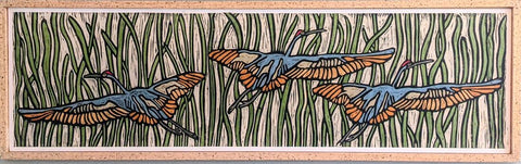 Heron in Flight