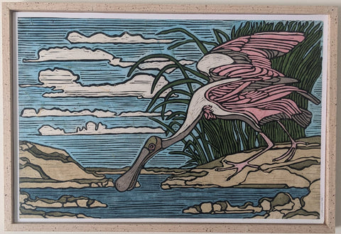 Roseatte Spoonbill