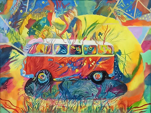 VW Magic Bus by Caroline Frederiksen