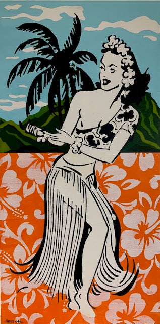 Hula Girl - SOLD