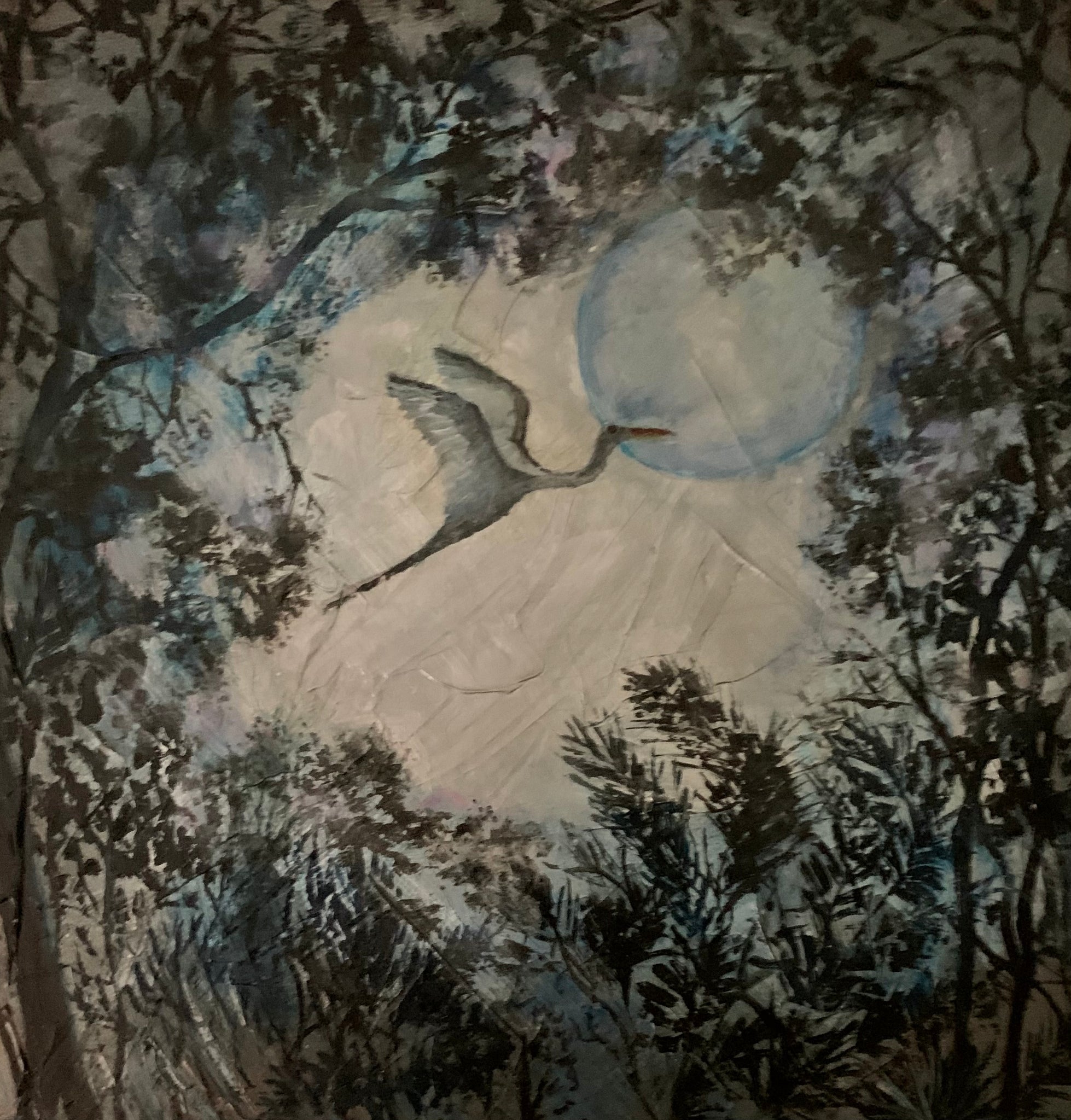Moonlit Flight by Barbara Landry