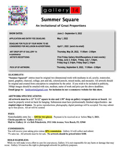 Summer Squared Artists Information 2022