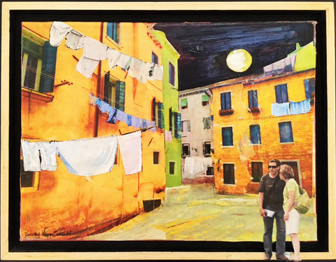 Laundry in the Alley - Venice