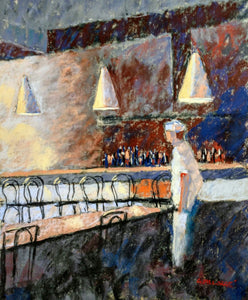 SOLD - Early Morning Cafe