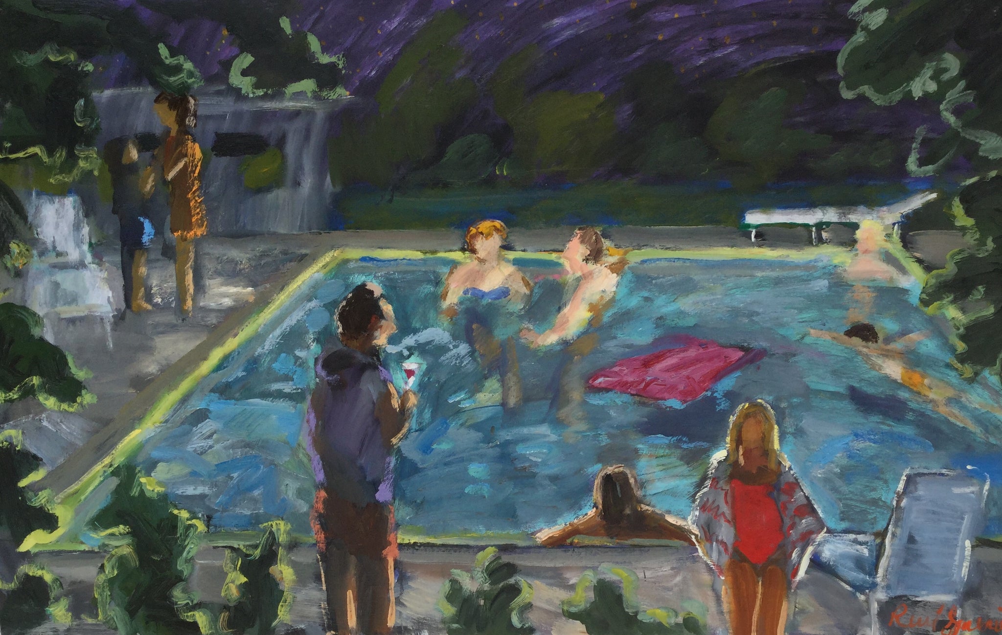 Rene Guerin -  Night Swim