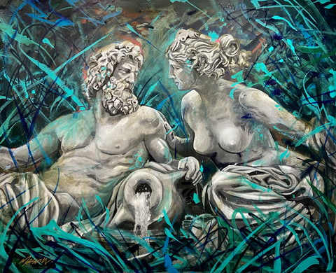 Dionysus & Aphrodite by Maslow