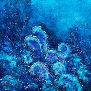 SOLD - Peacock Reef by Lila Blakeslee